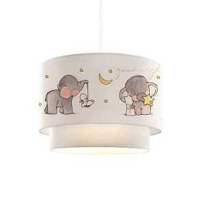 glo-204-0002-ayd_2994_0 GLOBOSTAR® ELEPHANT 204-0002 ΠΑΙΔΙΚΟ ΚΡΕΜΑΣΤΟ ΦΩΤΙΣΤΙΚΟ ΦΙΓΟΥΡΑ ΜΟΝΟΦΩΤΟ 1 X E27 IP20 ΛΕΥΚ