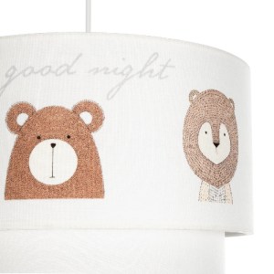 glo-204-0003-204_0003_7 GLOBOSTAR® BEAR 204-0003 ΠΑΙΔΙΚΟ ΚΡΕΜΑΣΤΟ ΦΩΤΙΣΤΙΚΟ ΦΙΓΟΥΡΑ ΜΟΝΟΦΩΤΟ 1 X E27 IP20 ΛΕΥΚΟ ΥΦΑΣΜΑ - Μ30 X Π30 X Υ70CM