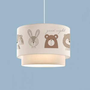 glo-204-0003-ayd_2995_0 GLOBOSTAR® BEAR 204-0003 ΠΑΙΔΙΚΟ ΚΡΕΜΑΣΤΟ ΦΩΤΙΣΤΙΚΟ ΦΙΓΟΥΡΑ ΜΟΝΟΦΩΤΟ 1 X E27 IP20 ΛΕΥΚΟ ΥΦ