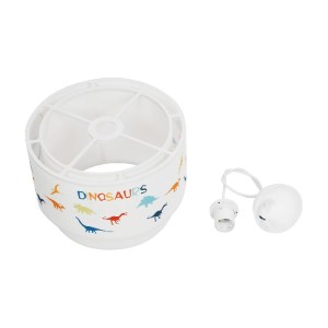 glo-204-0006-204_0006_11 GLOBOSTAR® DINO 204-0006 ΠΑΙΔΙΚΟ ΚΡΕΜΑΣΤΟ ΦΩΤΙΣΤΙΚΟ ΦΙΓΟΥΡΑ ΜΟΝΟΦΩΤΟ 1 X E27 IP20 ΛΕΥΚΟ & MΠΛΕ ΥΦΑΣΜΑ - Μ30 X Π30 X Υ70CM