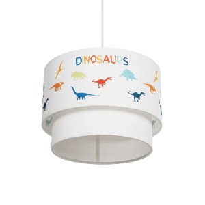 glo-204-0006-204_0006_5 GLOBOSTAR® DINO 204-0006 ΠΑΙΔΙΚΟ ΚΡΕΜΑΣΤΟ ΦΩΤΙΣΤΙΚΟ ΦΙΓΟΥΡΑ ΜΟΝΟΦΩΤΟ 1 X E27 IP20 ΛΕΥΚΟ & MΠΛΕ ΥΦΑΣΜΑ - Μ30 X Π30 X Υ70CM