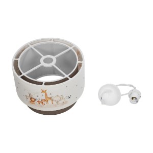 glo-204-0008-204_0008_11 GLOBOSTAR® GIRAFFE 204-0008 ΠΑΙΔΙΚΟ ΚΡΕΜΑΣΤΟ ΦΩΤΙΣΤΙΚΟ ΦΙΓΟΥΡΑ ΜΟΝΟΦΩΤΟ 1 X E27 IP20 ΛΕΥΚΟ & ΓΚΡΙ ΥΦΑΣΜΑ - Μ30 X Π30 X Υ70CM