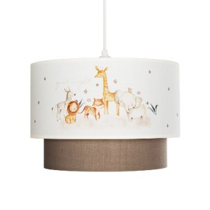 glo-204-0008-204_0008_4 GLOBOSTAR® GIRAFFE 204-0008 ΠΑΙΔΙΚΟ ΚΡΕΜΑΣΤΟ ΦΩΤΙΣΤΙΚΟ ΦΙΓΟΥΡΑ ΜΟΝΟΦΩΤΟ 1 X E27 IP20 ΛΕΥΚΟ & ΓΚΡΙ ΥΦΑΣΜΑ - Μ30 X Π30 X Υ70CM