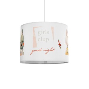 glo-204-0010-204_0010_0 GLOBOSTAR® GIRLSCLUB 204-0010 ΠΑΙΔΙΚΟ ΚΡΕΜΑΣΤΟ ΦΩΤΙΣΤΙΚΟ ΦΙΓΟΥΡΑ ΜΟΝΟΦΩΤΟ 1 X E27 IP20 ΛΕΥΚΟ ΥΦΑΣΜΑ - Μ28 X Π28 X Υ70CM