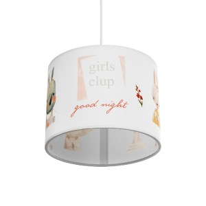 glo-204-0010-204_0010_5 GLOBOSTAR® GIRLSCLUB 204-0010 ΠΑΙΔΙΚΟ ΚΡΕΜΑΣΤΟ ΦΩΤΙΣΤΙΚΟ ΦΙΓΟΥΡΑ ΜΟΝΟΦΩΤΟ 1 X E27 IP20 ΛΕΥΚΟ ΥΦΑΣΜΑ - Μ28 X Π28 X Υ70CM