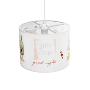glo-204-0010-204_0010_6 GLOBOSTAR® GIRLSCLUB 204-0010 ΠΑΙΔΙΚΟ ΚΡΕΜΑΣΤΟ ΦΩΤΙΣΤΙΚΟ ΦΙΓΟΥΡΑ ΜΟΝΟΦΩΤΟ 1 X E27 IP20 ΛΕΥΚΟ ΥΦΑΣΜΑ - Μ28 X Π28 X Υ70CM