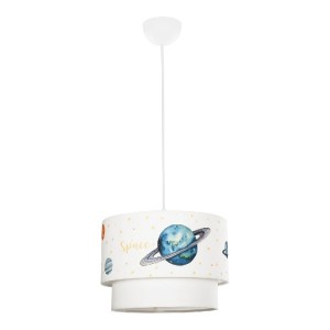 glo-204-0012-204_0012_3 GLOBOSTAR® SATURN 204-0012 ΠΑΙΔΙΚΟ ΚΡΕΜΑΣΤΟ ΦΩΤΙΣΤΙΚΟ ΦΙΓΟΥΡΑ ΜΟΝΟΦΩΤΟ 1 X E27 IP20 ΛΕΥΚΟ ΥΦΑΣΜΑ - Μ30 X Π30 X Υ70CM