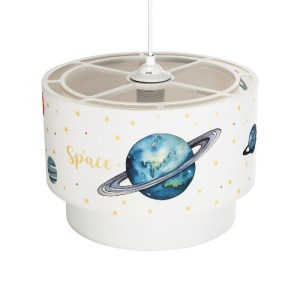 glo-204-0012-204_0012_6 GLOBOSTAR® SATURN 204-0012 ΠΑΙΔΙΚΟ ΚΡΕΜΑΣΤΟ ΦΩΤΙΣΤΙΚΟ ΦΙΓΟΥΡΑ ΜΟΝΟΦΩΤΟ 1 X E27 IP20 ΛΕΥΚΟ ΥΦΑΣΜΑ - Μ30 X Π30 X Υ70CM