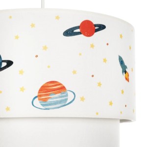glo-204-0012-204_0012_8 GLOBOSTAR® SATURN 204-0012 ΠΑΙΔΙΚΟ ΚΡΕΜΑΣΤΟ ΦΩΤΙΣΤΙΚΟ ΦΙΓΟΥΡΑ ΜΟΝΟΦΩΤΟ 1 X E27 IP20 ΛΕΥΚΟ ΥΦΑΣΜΑ - Μ30 X Π30 X Υ70CM