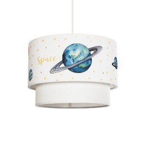 glo-204-0012-994625_204_0012_0 GLOBOSTAR® SATURN 204-0012 ΠΑΙΔΙΚΟ ΚΡΕΜΑΣΤΟ ΦΩΤΙΣΤΙΚΟ ΦΙΓΟΥΡΑ ΜΟΝΟΦΩΤΟ 1 X E27 IP20 ΛΕΥΚΟ ΥΦΑΣΜΑ - Μ30 X Π30 X Υ70CM