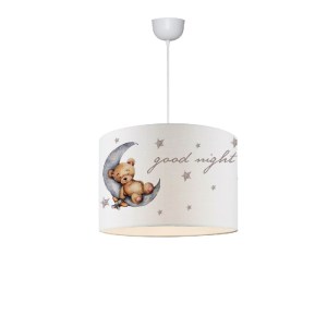 glo-204-0013-ayd_3081_0 GLOBOSTAR® MOON 204-0013 ΠΑΙΔΙΚΟ ΚΡΕΜΑΣΤΟ ΦΩΤΙΣΤΙΚΟ ΦΙΓΟΥΡΑ ΜΟΝΟΦΩΤΟ 1 X E27 IP20 ΛΕΥΚΟ ΥΦ
