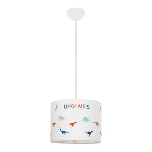 glo-204-0014-204_0014_3 GLOBOSTAR® DINO 204-0014 ΠΑΙΔΙΚΟ ΚΡΕΜΑΣΤΟ ΦΩΤΙΣΤΙΚΟ ΦΙΓΟΥΡΑ ΜΟΝΟΦΩΤΟ 1 X E27 IP20 ΛΕΥΚΟ ΥΦΑΣΜΑ - Μ30 X Π30 X Υ70CM
