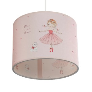 glo-204-0015-204_0015_5 GLOBOSTAR® BALLERINA 204-0015 ΠΑΙΔΙΚΟ ΚΡΕΜΑΣΤΟ ΦΩΤΙΣΤΙΚΟ ΦΙΓΟΥΡΑ ΜΟΝΟΦΩΤΟ 1 X E27 IP20 ΡΟΖ ΥΦΑΣΜΑ - Μ28 X Π28 X Υ70CM