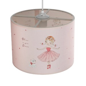 glo-204-0015-204_0015_6 GLOBOSTAR® BALLERINA 204-0015 ΠΑΙΔΙΚΟ ΚΡΕΜΑΣΤΟ ΦΩΤΙΣΤΙΚΟ ΦΙΓΟΥΡΑ ΜΟΝΟΦΩΤΟ 1 X E27 IP20 ΡΟΖ ΥΦΑΣΜΑ - Μ28 X Π28 X Υ70CM