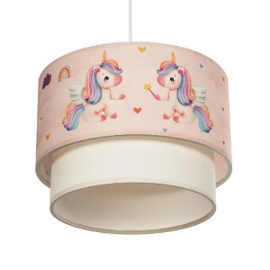 glo-204-0016-204_0016_5 GLOBOSTAR® PONY 204-0016 ΠΑΙΔΙΚΟ ΚΡΕΜΑΣΤΟ ΦΩΤΙΣΤΙΚΟ ΦΙΓΟΥΡΑ ΜΟΝΟΦΩΤΟ 1 X E27 IP20 ΡΟΖ ΥΦΑΣΜΑ - Μ30 X Π30 X Υ70CM