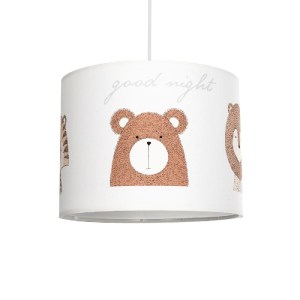 glo-204-0018-204_0018_0 GLOBOSTAR® BEAR 204-0018 ΠΑΙΔΙΚΟ ΚΡΕΜΑΣΤΟ ΦΩΤΙΣΤΙΚΟ ΦΙΓΟΥΡΑ ΜΟΝΟΦΩΤΟ 1 X E27 IP20 ΛΕΥΚΟ ΥΦΑΣΜΑ - Μ28 X Π28 X Υ70CM