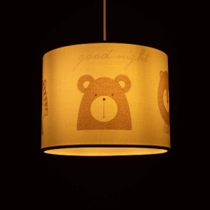 glo-204-0018-204_0018_2 GLOBOSTAR® BEAR 204-0018 ΠΑΙΔΙΚΟ ΚΡΕΜΑΣΤΟ ΦΩΤΙΣΤΙΚΟ ΦΙΓΟΥΡΑ ΜΟΝΟΦΩΤΟ 1 X E27 IP20 ΛΕΥΚΟ ΥΦΑΣΜΑ - Μ28 X Π28 X Υ70CM
