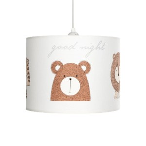 glo-204-0018-204_0018_4 GLOBOSTAR® BEAR 204-0018 ΠΑΙΔΙΚΟ ΚΡΕΜΑΣΤΟ ΦΩΤΙΣΤΙΚΟ ΦΙΓΟΥΡΑ ΜΟΝΟΦΩΤΟ 1 X E27 IP20 ΛΕΥΚΟ ΥΦΑΣΜΑ - Μ28 X Π28 X Υ70CM