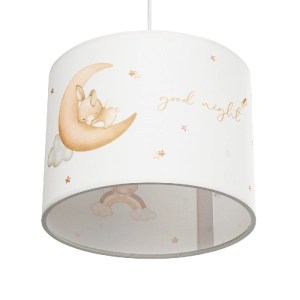glo-204-0019-204_0019_5 GLOBOSTAR® MOON 204-0019 ΠΑΙΔΙΚΟ ΚΡΕΜΑΣΤΟ ΦΩΤΙΣΤΙΚΟ ΦΙΓΟΥΡΑ ΜΟΝΟΦΩΤΟ 1 X E27 IP20 ΛΕΥΚΟ ΥΦΑΣΜΑ - Μ28 X Π28 X Υ70CM