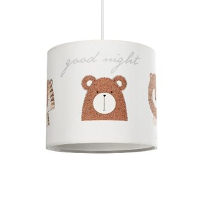 glo-204-0021-204_0021_0 GLOBOSTAR® BEAR 204-0021 ΠΑΙΔΙΚΟ ΚΡΕΜΑΣΤΟ ΦΩΤΙΣΤΙΚΟ ΦΙΓΟΥΡΑ ΜΟΝΟΦΩΤΟ 1 X E27 IP20 ΛΕΥΚΟ ΥΦΑΣΜΑ - Μ24 X Π24 X Υ70CM