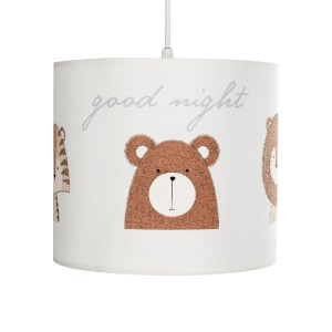 glo-204-0021-204_0021_4 GLOBOSTAR® BEAR 204-0021 ΠΑΙΔΙΚΟ ΚΡΕΜΑΣΤΟ ΦΩΤΙΣΤΙΚΟ ΦΙΓΟΥΡΑ ΜΟΝΟΦΩΤΟ 1 X E27 IP20 ΛΕΥΚΟ ΥΦΑΣΜΑ - Μ24 X Π24 X Υ70CM