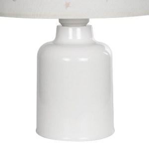 glo-204-0023-204_0023_6 GLOBOSTAR® MOON 204-0023 ΠΑΙΔΙΚΟ EΠΙΤΡΑΠΕΖΙΟ ΦΩΤΙΣΤΙΚΟ ΠΟΡΤΑΤΙΦ ΜΟΝΟΦΩΤΟ 1 X E27 IP20 ΠΟΛΥΧΡΩΜΟ ΥΦΑΣΜΑ ΜΕ ΛΕΥΚΟ ΠΛΑΣΤΙΚΟ - Μ24 X Π24 X Υ32CM