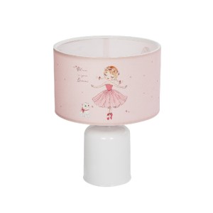 glo-204-0029-fd8b0c_204_0029_0 GLOBOSTAR® BALLERINA 204-0029 ΠΑΙΔΙΚΟ EΠΙΤΡΑΠΕΖΙΟ ΦΩΤΙΣΤΙΚΟ ΠΟΡΤΑΤΙΦ ΜΟΝΟΦΩΤΟ 1 X E27 IP20 ΠΟΛΥΧΡΩΜΟ ΥΦΑΣΜΑ ΜΕ ΛΕΥΚΟ ΠΛΑΣΤΙΚΟ - Μ24 X Π24 X Υ32CM