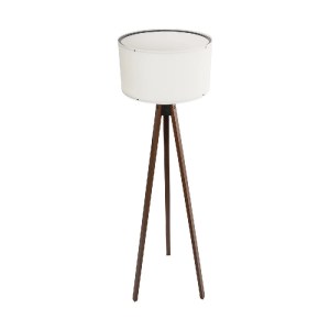 glo-204-0031-204_0031_4 GLOBOSTAR® SAGA 204-0031 ΜΟΝΤΕΡΝΟ EΠΙΔΑΠΕΔΙΟ ΦΩΤΙΣΤΙΚΟ ΜΟΝΟΦΩΤΟ 1 X E27 IP20 ΚΑΦΕ ΞΥΛΟ ΜΕ ΜΠΕΖ ΥΦΑΣΜΑ - Μ38 X Π38 X Υ140CM