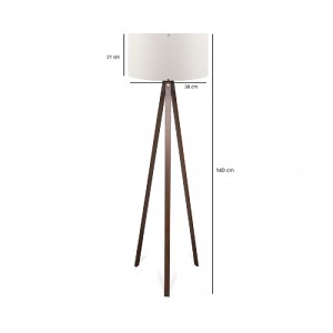glo-204-0032-ayd_2945_3 GLOBOSTAR® SAGA 204-0032 ΜΟΝΤΕΡΝΟ EΠΙΔΑΠΕΔΙΟ ΦΩΤΙΣΤΙΚΟ ΜΟΝΟΦΩΤΟ 1 X E27 IP20 ΚΑΡΥΔΙ ΞΥΛΟ Μ