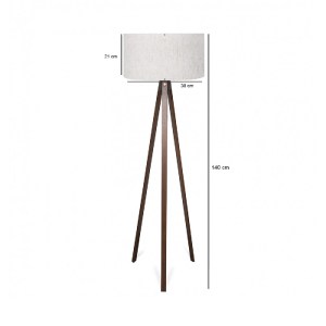 glo-204-0035-ayd_2953_3 GLOBOSTAR® SAGA 204-0035 ΜΟΝΤΕΡΝΟ EΠΙΔΑΠΕΔΙΟ ΦΩΤΙΣΤΙΚΟ ΜΟΝΟΦΩΤΟ 1 X E27 IP20 ΚΑΡΥΔΙ ΞΥΛΟ Μ