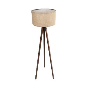 glo-204-0037-204_0037_4 GLOBOSTAR® SAGA 204-0037 ΜΟΝΤΕΡΝΟ EΠΙΔΑΠΕΔΙΟ ΦΩΤΙΣΤΙΚΟ ΜΟΝΟΦΩΤΟ 1 X E27 IP20 ΚΑΦΕ ΞΥΛΟ ΜΕ MΠΕΖ ΥΦΑΣΜΑ - Μ38 X Π38 X Υ140CM