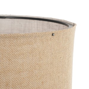 glo-204-0037-204_0037_5 GLOBOSTAR® SAGA 204-0037 ΜΟΝΤΕΡΝΟ EΠΙΔΑΠΕΔΙΟ ΦΩΤΙΣΤΙΚΟ ΜΟΝΟΦΩΤΟ 1 X E27 IP20 ΚΑΦΕ ΞΥΛΟ ΜΕ MΠΕΖ ΥΦΑΣΜΑ - Μ38 X Π38 X Υ140CM