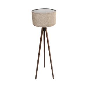 glo-204-0039-204_0039_4 GLOBOSTAR® SAGA 204-0039 ΜΟΝΤΕΡΝΟ EΠΙΔΑΠΕΔΙΟ ΦΩΤΙΣΤΙΚΟ ΜΟΝΟΦΩΤΟ 1 X E27 IP20 ΚΑΦΕ ΞΥΛΟ ΜΕ ΜΠΕΖ ΥΦΑΣΜΑ - Μ38 X Π38 X Υ140CM