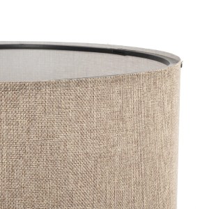 glo-204-0039-204_0039_5 GLOBOSTAR® SAGA 204-0039 ΜΟΝΤΕΡΝΟ EΠΙΔΑΠΕΔΙΟ ΦΩΤΙΣΤΙΚΟ ΜΟΝΟΦΩΤΟ 1 X E27 IP20 ΚΑΦΕ ΞΥΛΟ ΜΕ ΜΠΕΖ ΥΦΑΣΜΑ - Μ38 X Π38 X Υ140CM