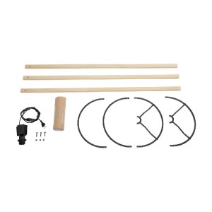 glo-204-0043-204_0043_8 GLOBOSTAR® SAGA 204-0043 ΜΟΝΤΕΡΝΟ EΠΙΔΑΠΕΔΙΟ ΦΩΤΙΣΤΙΚΟ ΜΟΝΟΦΩΤΟ 1 X E27 IP20 ΜΠΕΖ ΞΥΛΟ ΜΕ ΜΠΕΖ ΥΦΑΣΜΑ - Μ38 X Π38 X Υ140CM