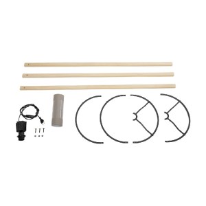 glo-204-0048-204_0048_8 GLOBOSTAR® SAGA 204-0048 ΜΟΝΤΕΡΝΟ EΠΙΔΑΠΕΔΙΟ ΦΩΤΙΣΤΙΚΟ ΜΟΝΟΦΩΤΟ 1 X E27 IP20 ΜΠΕΖ ΞΥΛΟ ΜΕ ΓΚΡΙ ΥΦΑΣΜΑ - Μ38 X Π38 X Υ140CM