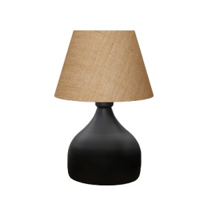 glo-204-0057-ayd_3124_0 GLOBOSTAR® PYRAMID 204-0057 ΜΟΝΤΕΡΝΟ EΠΙΤΡΑΠΕΖΙΟ ΦΩΤΙΣΤΙΚΟ ΜΟΝΟΦΩΤΟ 1 X E27 IP20 ΜΑΥΡΟ ΜΕΤ