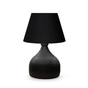glo-204-0058-ayd_3125_0 GLOBOSTAR® PYRAMID 204-0058 ΜΟΝΤΕΡΝΟ EΠΙΤΡΑΠΕΖΙΟ ΦΩΤΙΣΤΙΚΟ ΜΟΝΟΦΩΤΟ 1 X E27 IP20 ΜΑΥΡΟ ΜΕΤ
