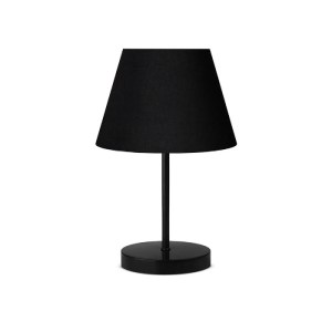 glo-204-0074-ayd_3156_0 GLOBOSTAR® LARA 204-0074 ΜΟΝΤΕΡΝΟ EΠΙΤΡΑΠΕΖΙΟ ΦΩΤΙΣΤΙΚΟ ΜΟΝΟΦΩΤΟ 1 X E27 IP20 ΜΑΥΡΟ ΜΕΤΑΛΛ