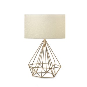 glo-204-0084-ayd_2503_0 GLOBOSTAR® DIAMOND 204-0084 ΜΟΝΤΕΡΝΟ EΠΙΤΡΑΠΕΖΙΟ ΦΩΤΙΣΤΙΚΟ ΜΟΝΟΦΩΤΟ 1 X E27 IP20 ΧΡΥΣΟ ΜΕΤ