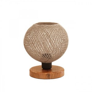 glo-204-0087-ayd_3301_0 GLOBOSTAR® BOWL 204-0087 ΜΟΝΤΕΡΝΟ EΠΙΤΡΑΠΕΖΙΟ ΦΩΤΙΣΤΙΚΟ ΜΟΝΟΦΩΤΟ 1 X E27 IP20 ΚΑΦΕ ΞΥΛΟ ΜΕ