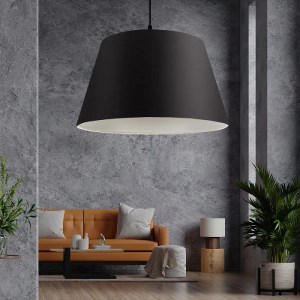 glo-204-0088-ayd_2773_2 GLOBOSTAR® TRIANGLE 204-0088 ΜΟΝΤΕΡΝΟ ΚΡΕΜΑΣΤΟ ΦΩΤΙΣΤΙΚΟ KΑΠΕΛΟ ΜΟΝΟΦΩΤΟ 1 X E27 IP20 ΜΑΥΡ