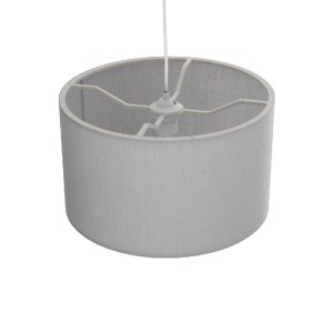 glo-204-0093-204_0093_6 GLOBOSTAR® LOFTY 204-0093 ΜΟΝΤΕΡΝΟ ΚΡΕΜΑΣΤΟ ΦΩΤΙΣΤΙΚΟ ΟΡΟΦΗΣ ΜΕ ΝΤΟΥΙ 1 X E27 AC 220-240V IP20 - ΓΚΡΙ - Μ38 X Π38 X Υ26CM