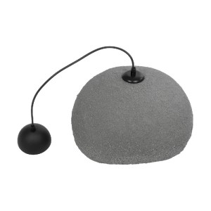 glo-204-0122-204_0122_10 GLOBOSTAR® STONE 204-0122 ΜΟΝΤΕΡΝΟ ΚΡΕΜΑΣΤΟ ΦΩΤΙΣΤΙΚΟ ΚΑΜΠΑΝΑ ΜΟΝΟΦΩΤΟ 1 X E27 IP20 ΓΚΡΙ ΣΚOΥΡΟ ΠΟΛΥΣΤΕΡΙΝΗ ΜΕ ΡΗΤΙΝΗ - Μ31.5 X Π35 X Υ26CM