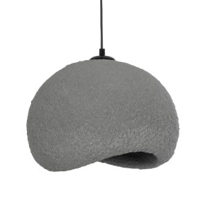 glo-204-0122-204_0122_4 GLOBOSTAR® STONE 204-0122 ΜΟΝΤΕΡΝΟ ΚΡΕΜΑΣΤΟ ΦΩΤΙΣΤΙΚΟ ΚΑΜΠΑΝΑ ΜΟΝΟΦΩΤΟ 1 X E27 IP20 ΓΚΡΙ ΣΚOΥΡΟ ΠΟΛΥΣΤΕΡΙΝΗ ΜΕ ΡΗΤΙΝΗ - Μ31.5 X Π35 X Υ26CM