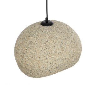 glo-204-0123-204_0123_6 GLOBOSTAR® STONE 204-0123 ΜΟΝΤΕΡΝΟ ΚΡΕΜΑΣΤΟ ΦΩΤΙΣΤΙΚΟ ΚΑΜΠΑΝΑ ΜΟΝΟΦΩΤΟ 1 X E27 IP20 ΜΠΕΖ ΠΟΛΥΣΤΕΡΙΝΗ ΜΕ ΜΠΕΖ ΡΗΤΙΝΗ - Μ31.5 X Π35 X Υ26CM