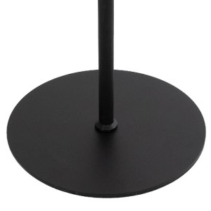 glo-204-0127-204_0127_11 GLOBOSTAR® FLY 204-0127 ΜΟΝΤΕΡΝΟ ΕΠΙΔΑΠΕΔΙΟ ΦΩΤΙΣΤΙΚΟ ΜΕ ΝΤΟΥΙ 1 X E27 AC 220-240V IP20 - ΜΑΥΡΟ & ΜΠΕΖ - Μ72 X Π38 X Υ155CM