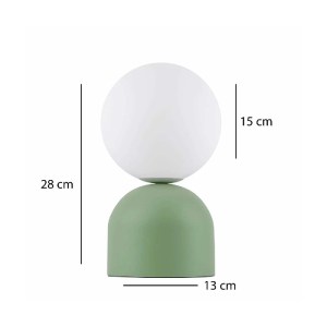 glo-204-0130-204_0130_2.webp GLOBOSTAR® MAGIC 204-0130 ΜΟΝΤΕΡΝΟ EΠΙΤΡΑΠΕΖΙΟ ΦΩΤΙΣΤΙΚΟ ΜΟΝΟΦΩΤΟ 1 X E27 IP20 ΠΡΑΣΙΝΟ ΜΕΤ
