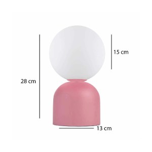 glo-204-0134-204_0134_2.webp GLOBOSTAR® MAGIC 204-0134 ΜΟΝΤΕΡΝΟ EΠΙΤΡΑΠΕΖΙΟ ΦΩΤΙΣΤΙΚΟ ΜΟΝΟΦΩΤΟ 1 X E27 IP20 ΡΟΖ ΜΕΤΑΛΛΟ
