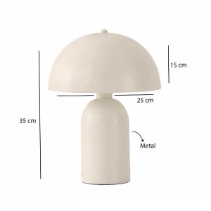 glo-204-0149-204_0149_2.webp GLOBOSTAR® GASCO 204-0149 ΜΟΝΤΕΡΝΟ EΠΙΤΡΑΠΕΖΙΟ ΦΩΤΙΣΤΙΚΟ ΜΟΝΟΦΩΤΟ 1 X E27 IP20 ΜΠΕΖ ΜΕΤΑΛΛ